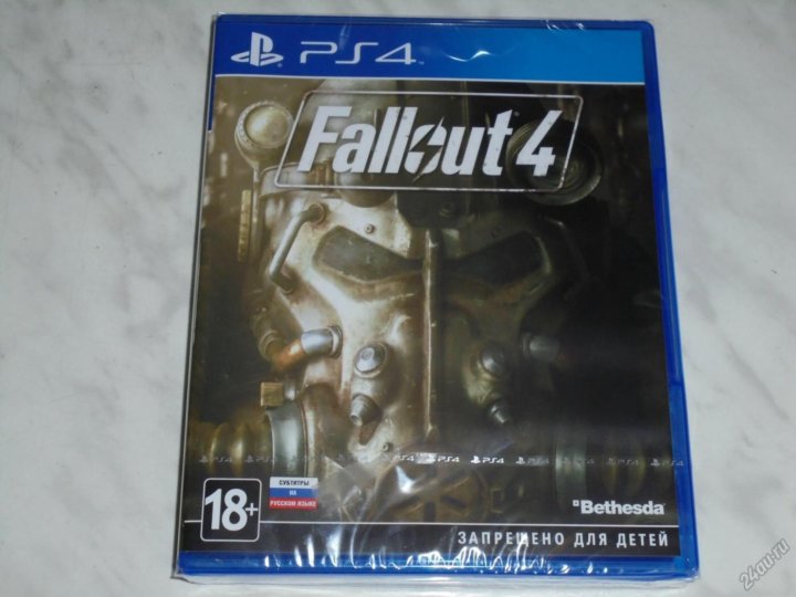 Диск fallout 4 ps4