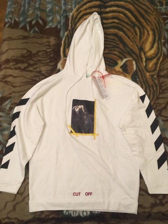 Off white annunciazione on sale hoodie