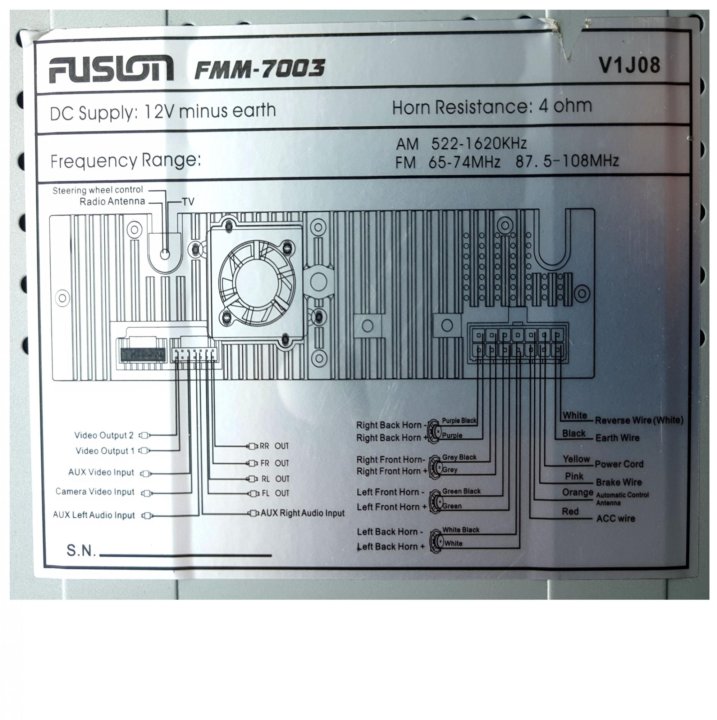 Магнитола fusion fdd 103 инструкция