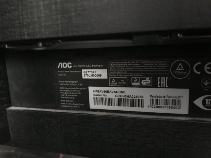 aoc g2760pf