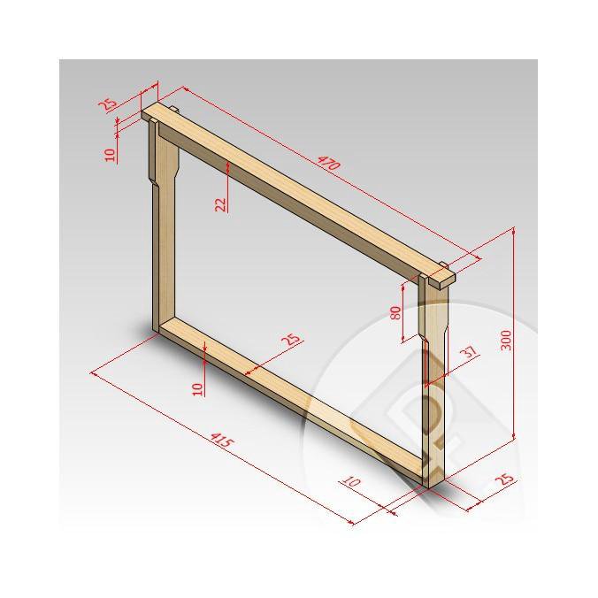 Рамки для ульев размеры и чертежи