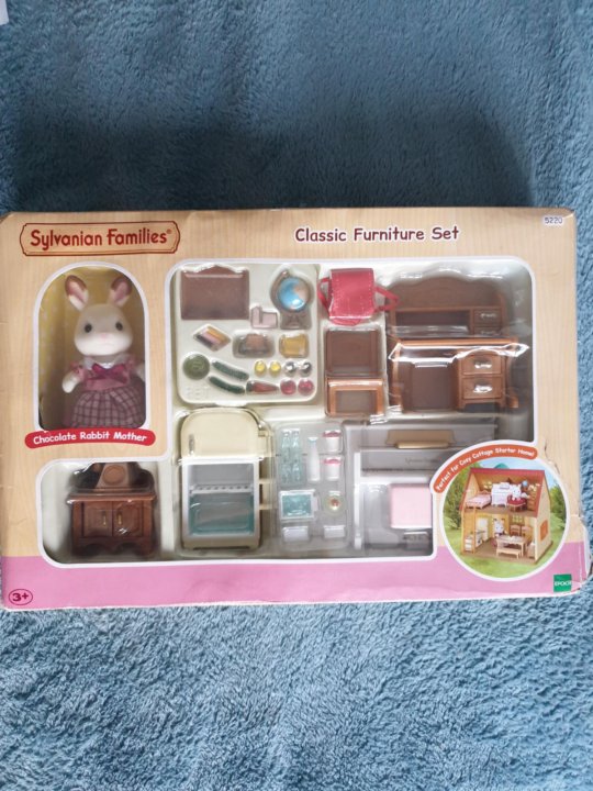 sylvanian families classic furniture set