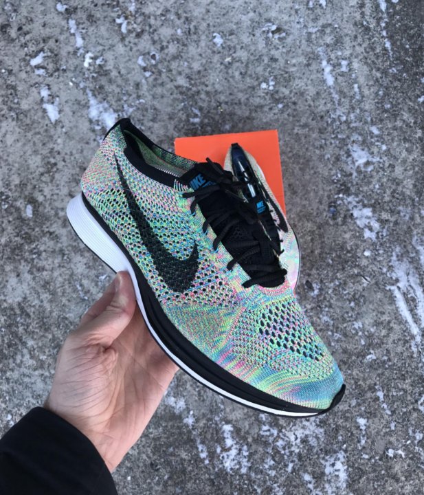 Nike flyknit racer multicolor 2.0 online