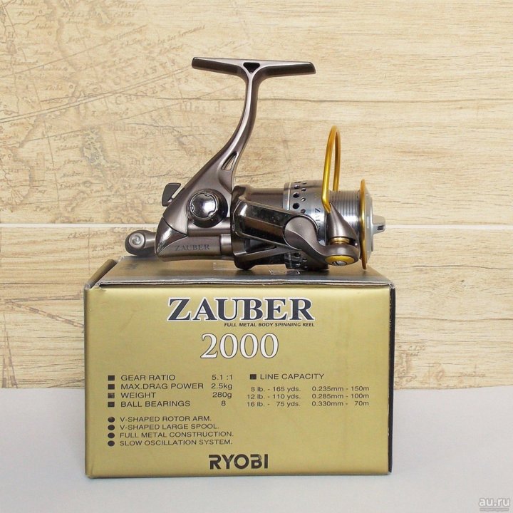 Схема катушки ryobi zauber