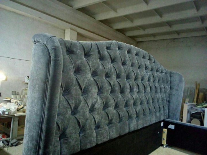 как сделать диван в каретной стяжке