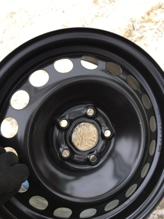 штампованный диск авео