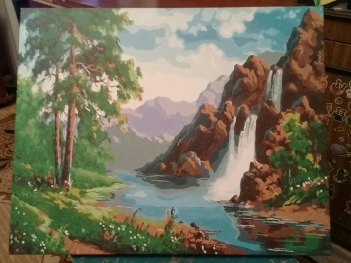 Саврасова картина водопад