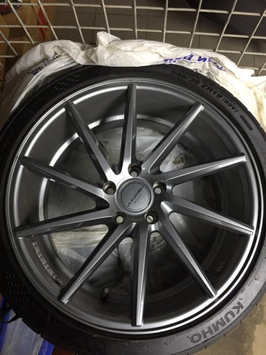 Vossen r17 вертушки графит