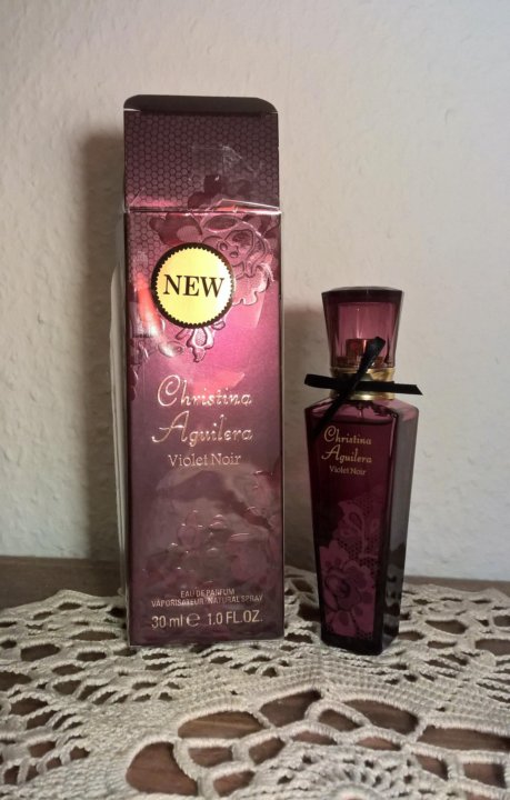 parfum christina aguilera violet noir