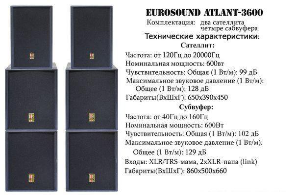 Eurosound atlant 3600 схема