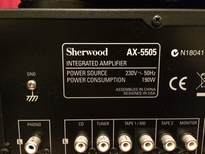 Sherwood ax 5505 схема