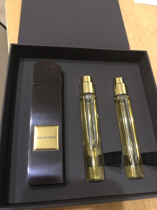 armani prive travel set