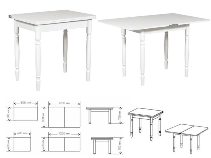 Стол 80 на 60 фото 31
