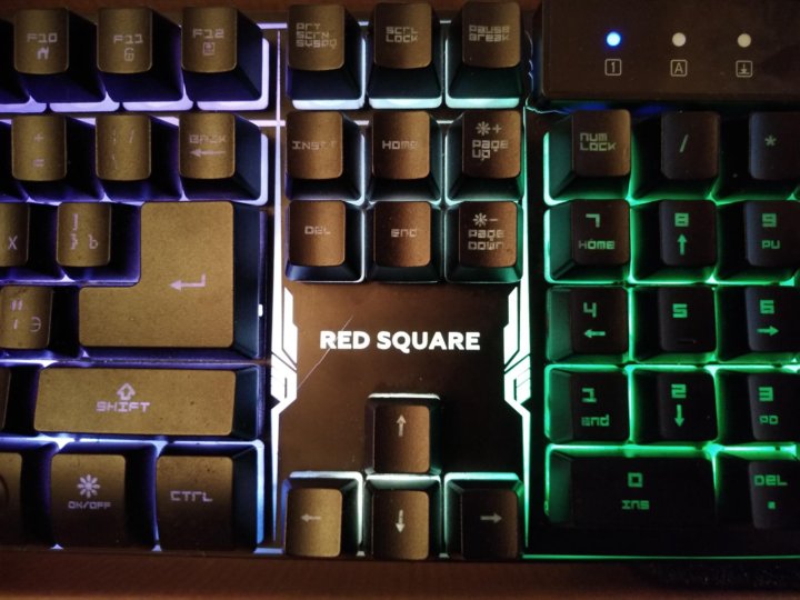 Red square tesla rgb не работает