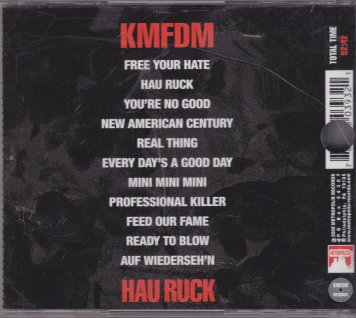 Kmfdm текст. KMFDM hau Ruck.