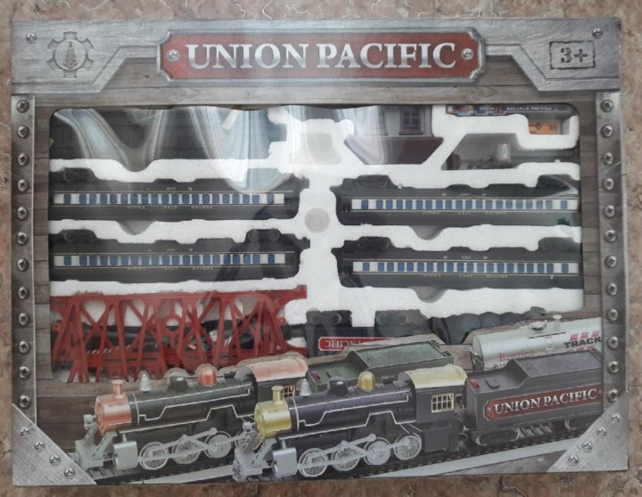 union pacific retro train set