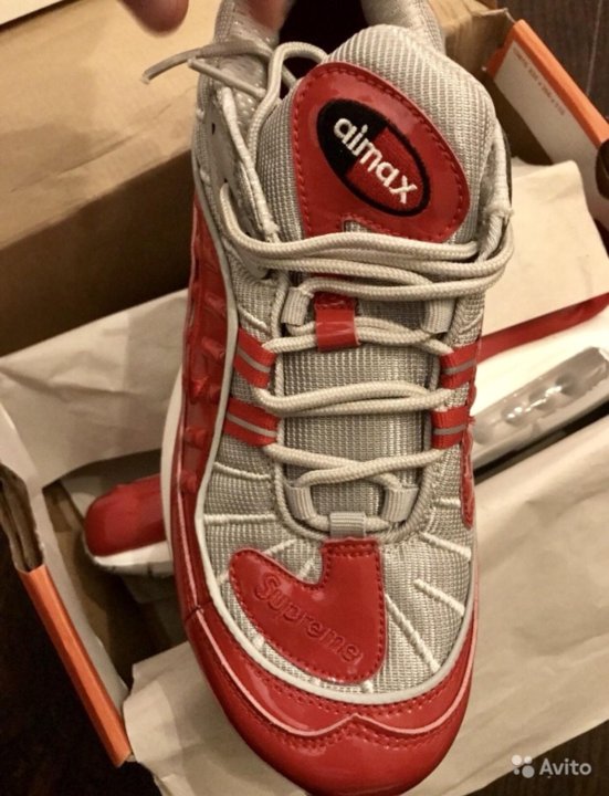 ????????? Nike Supreme Air Max ??????? 11us - ?????? ? ????????? Nike Supreme Air Max ??????? 11us - ?????? ?