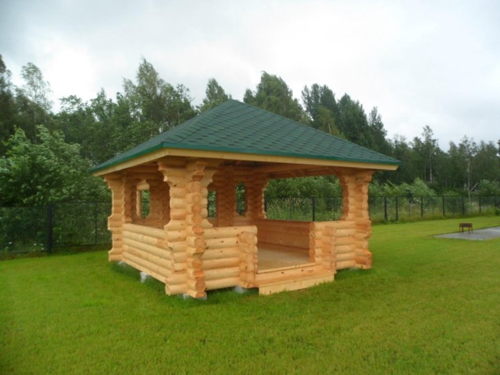 Беседки Бруском