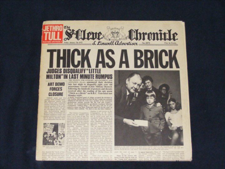 Jethro tull thick as a brick