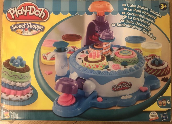 Инструкция к play doh торт