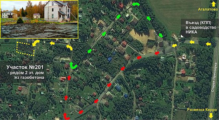 Кадастровая карта агалатово