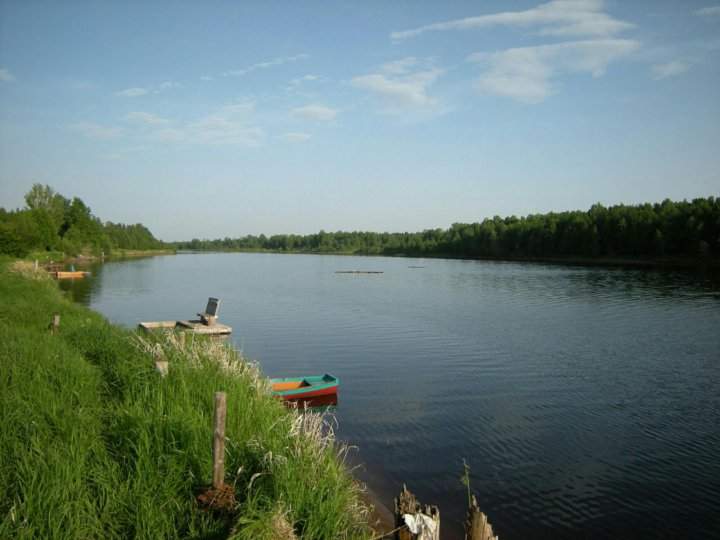 Река Андога сплав