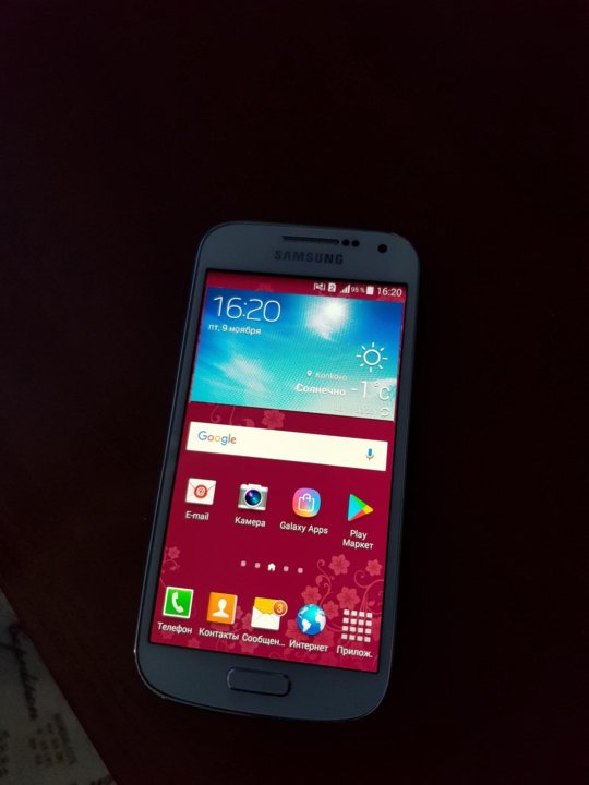 Samsung Galaxy S4 Mini La Fleur купить в москве цена 4 000 руб