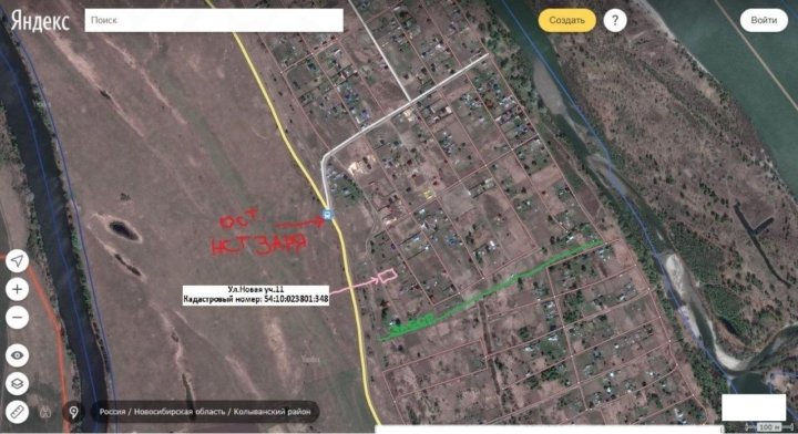 Кадастровая карта колыванского района новосибирской области подробная