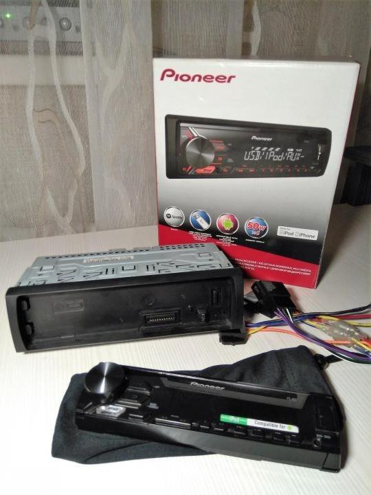 Магнитола pioneer mvh 190ui инструкция