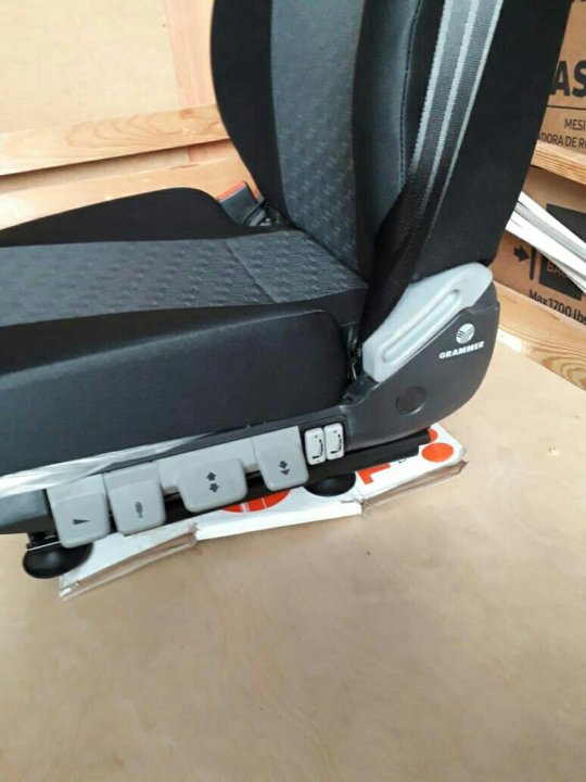 Переделка водительского сидения камаз