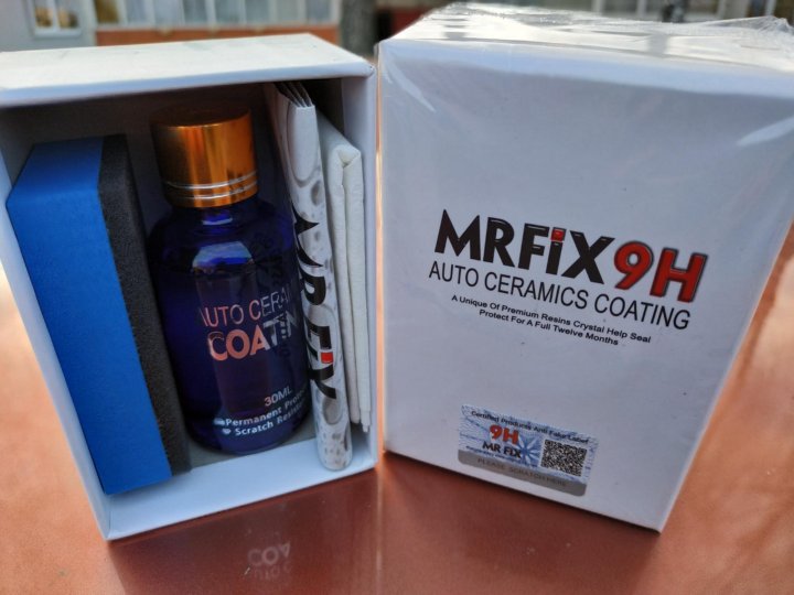 Керамическое покрытие Mr Fix 9h для кузова