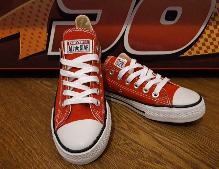 Кеды мужские Converse красные размеры 40-46 – купить в Москве, цена 900  руб., продано 4 августа 2019 – Обувь