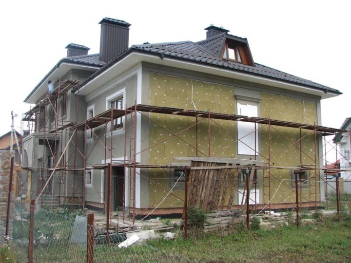 Что такое мокрый фасад в строительстве фото