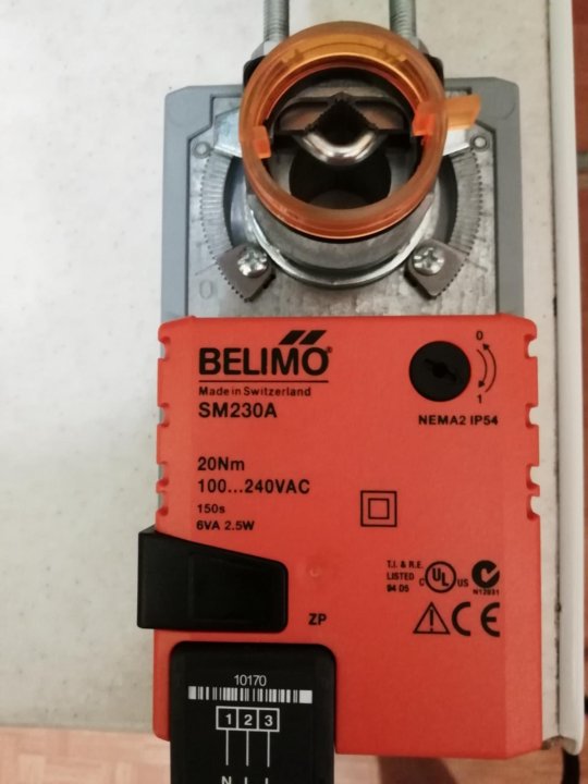 Belimo lm230a схема подключения