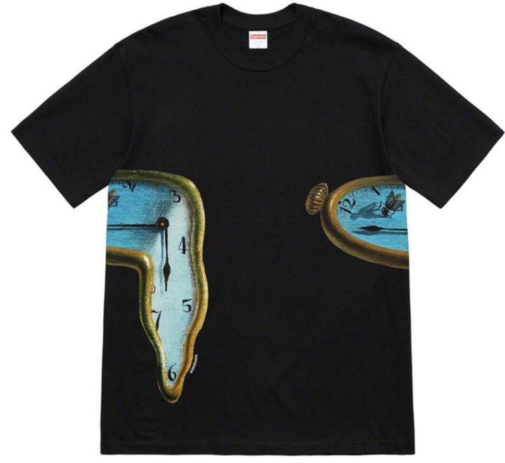 supreme the persistence of memory tee