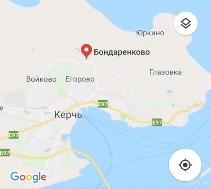 Крым юркино карта