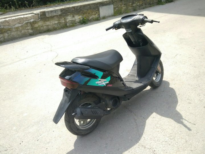 Honda Dio 28zx сине фиолетовый