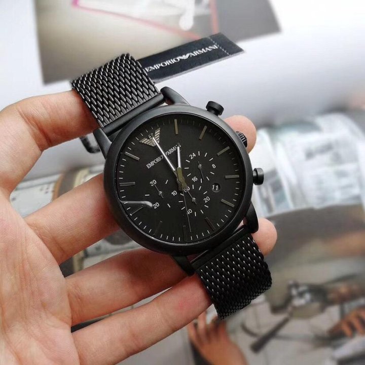 Часы Emporio Armani AR1968 (новые, оригинал) – купить в Москве, цена 7 900  руб., продано 17 мая 2019 – Аксессуары