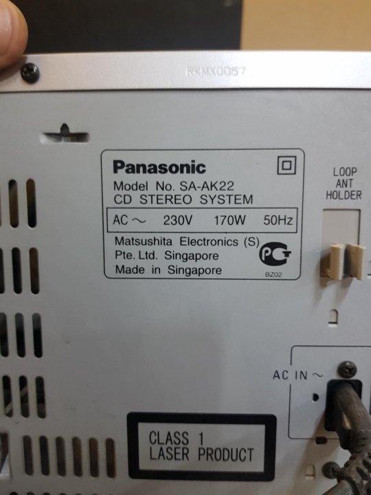 Panasonic sa ak22 схема