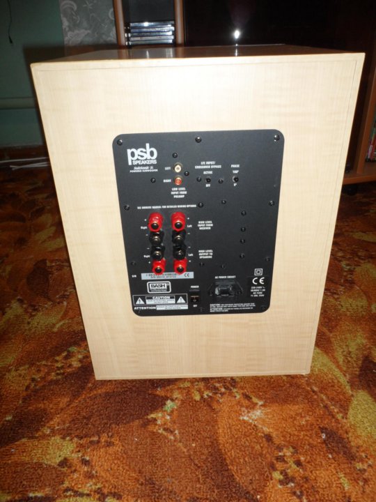 Psb speakers subsonic 5i схема