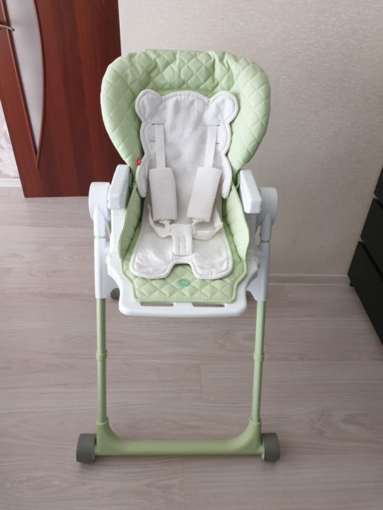 Стульчик для кормления happy baby william v2 beige