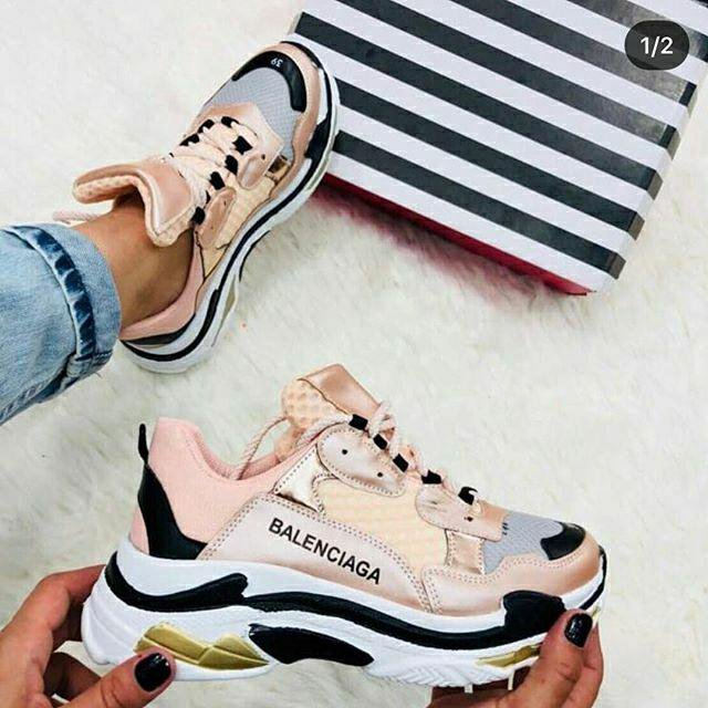 Рваные кеды Balenciaga