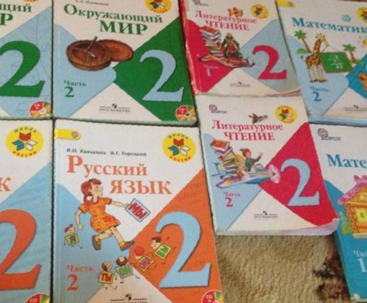 Учебники 2 класса картинки