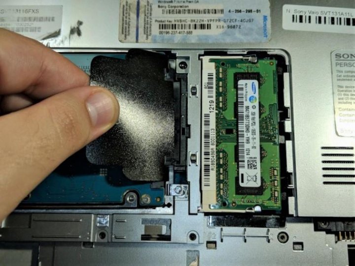 Апгрейд ноутбука sony vaio