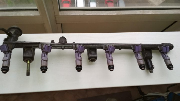 Как снять форсунки 1zzfe Рампа + форсунки 1G-FE Beams - купить в Красноярске, цена 630 руб., продано 19 и