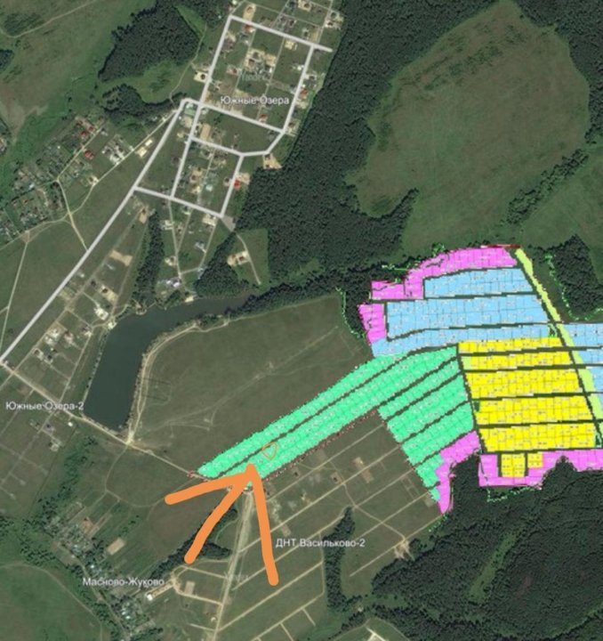 Васильково 3 схема участков