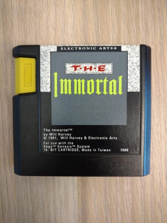 Immortal sega. Immortal сега МД. Immortal Sega обложка.