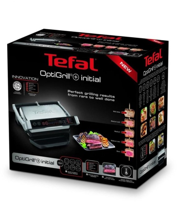 Электрогриль tefal gc706d34 optigrill initial. Tefal Optigrill gc706d34.