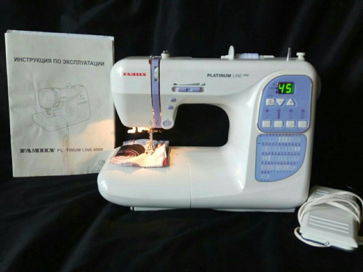 Швейная Машина Family Platinum Line 4500 – Купить В Челябинске.