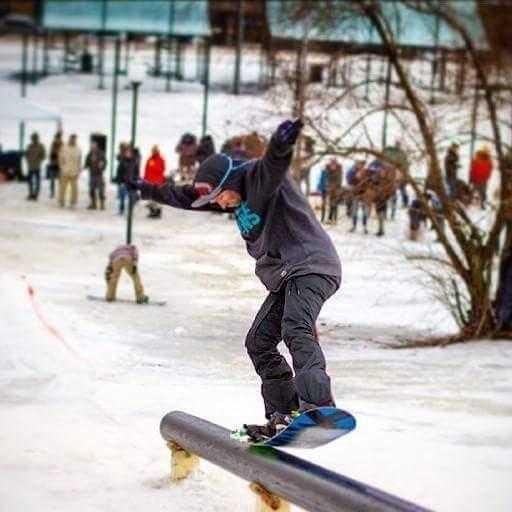 Tailslide сноуборд